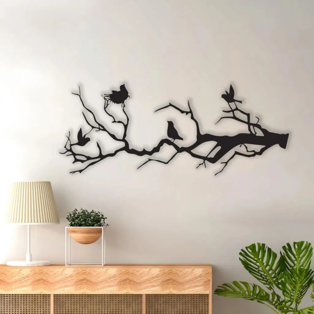 Birds in a Tree Wall Art