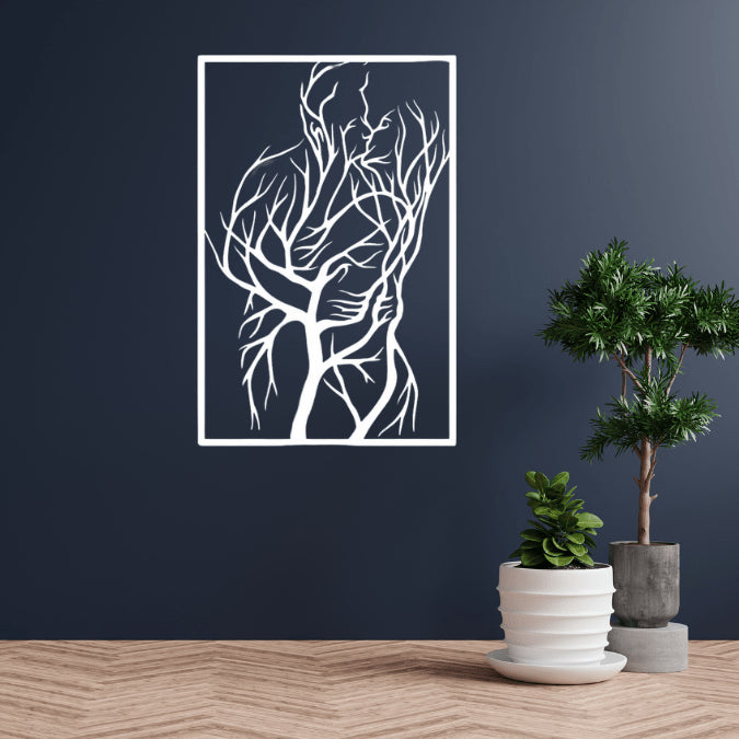 Tree Lovers Metal Wall Art