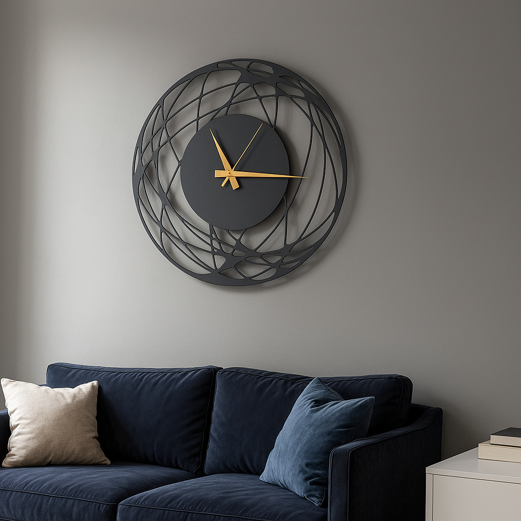 In Orbit Wall Clock