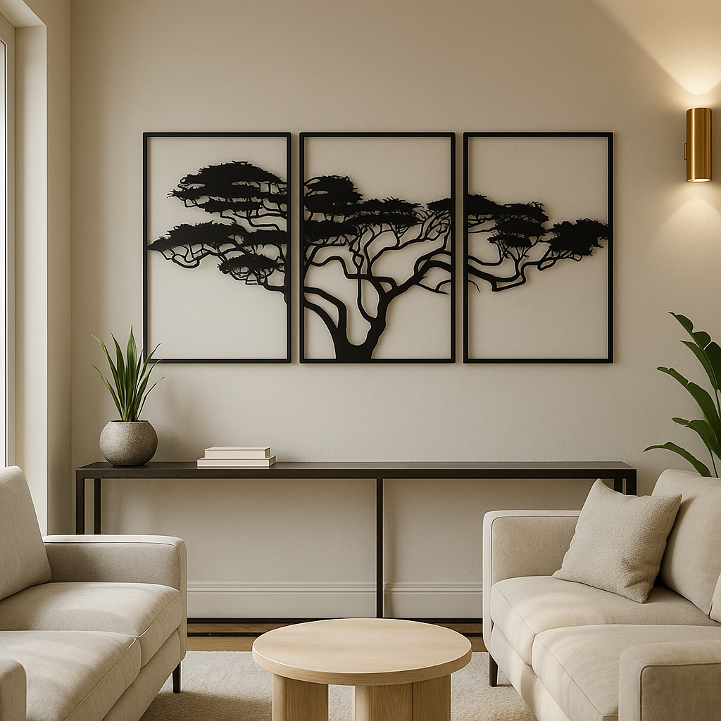 Acacia Tree - 3 Panel