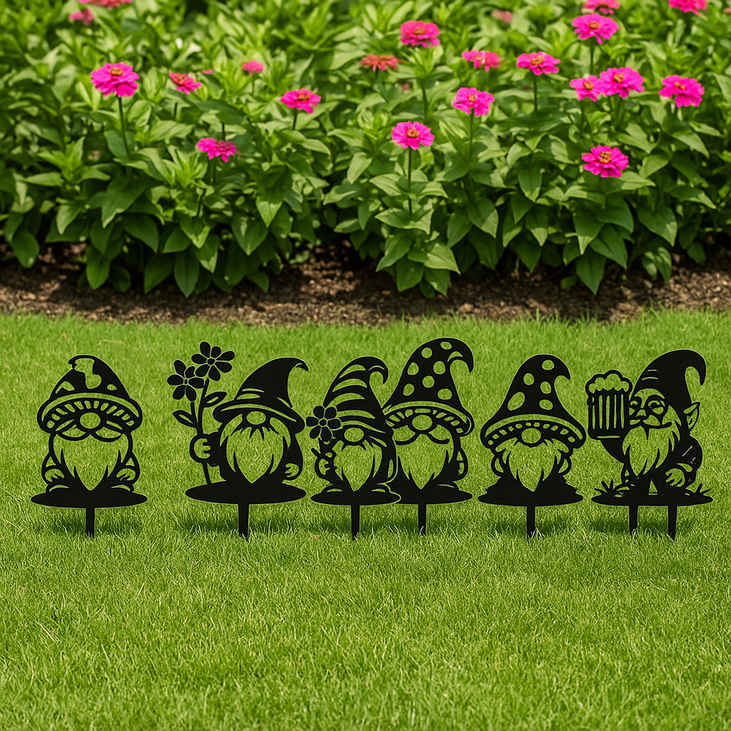 Garden Gnomes- 8-Piece