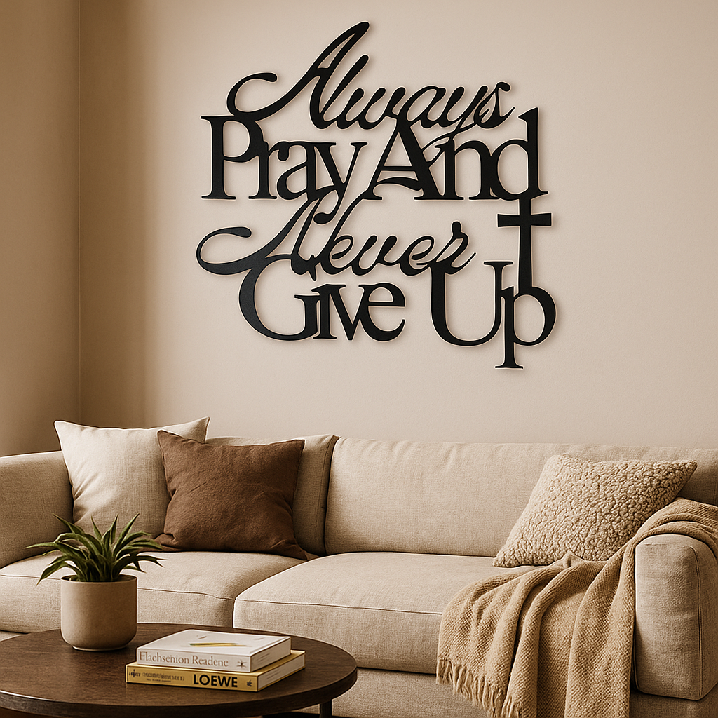 Always Pray & Never Give Up