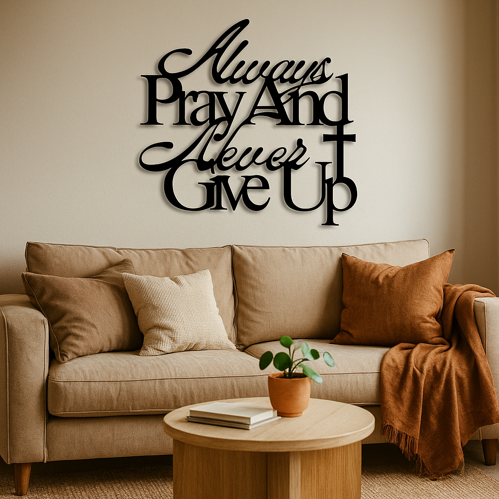 Always Pray & Never Give Up