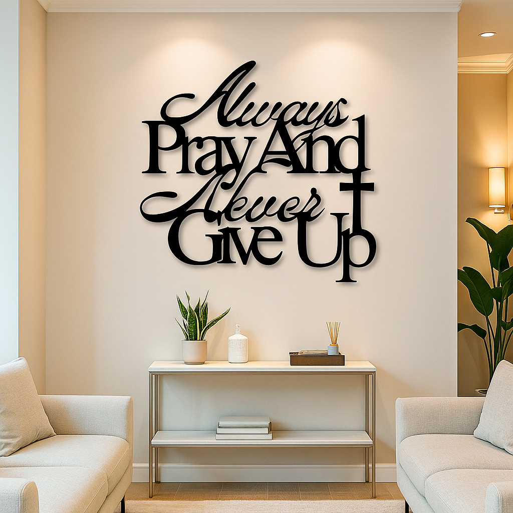 Always Pray & Never Give Up