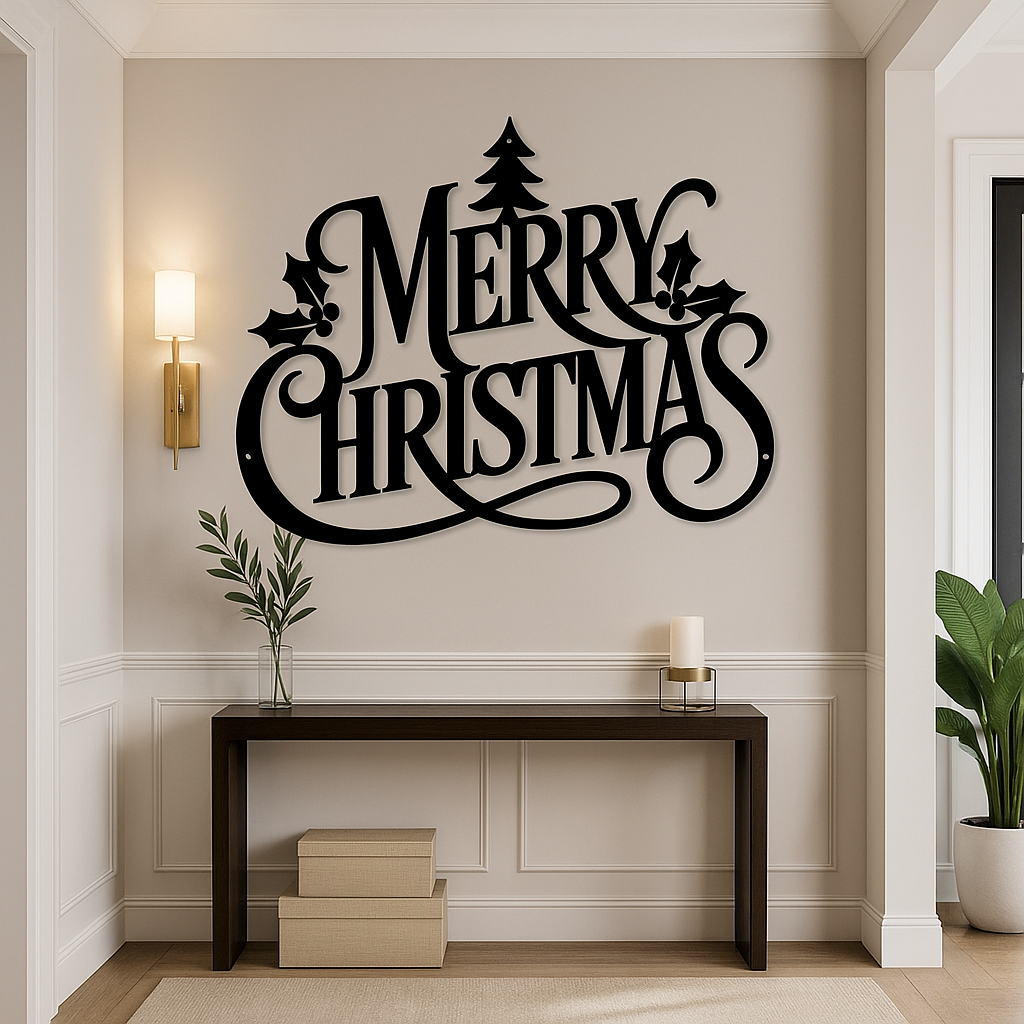 Merry Christmas Wall Decor