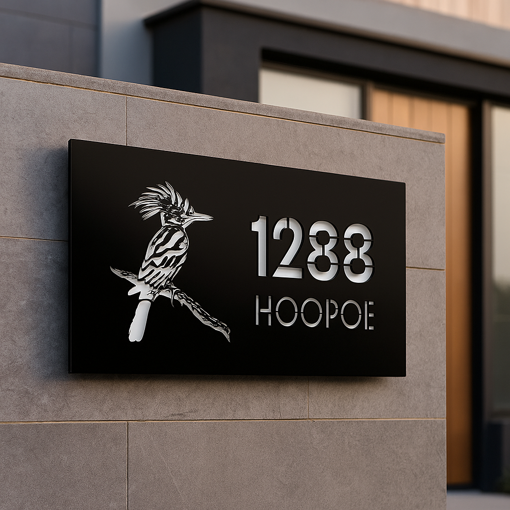 Hoopoe House Number