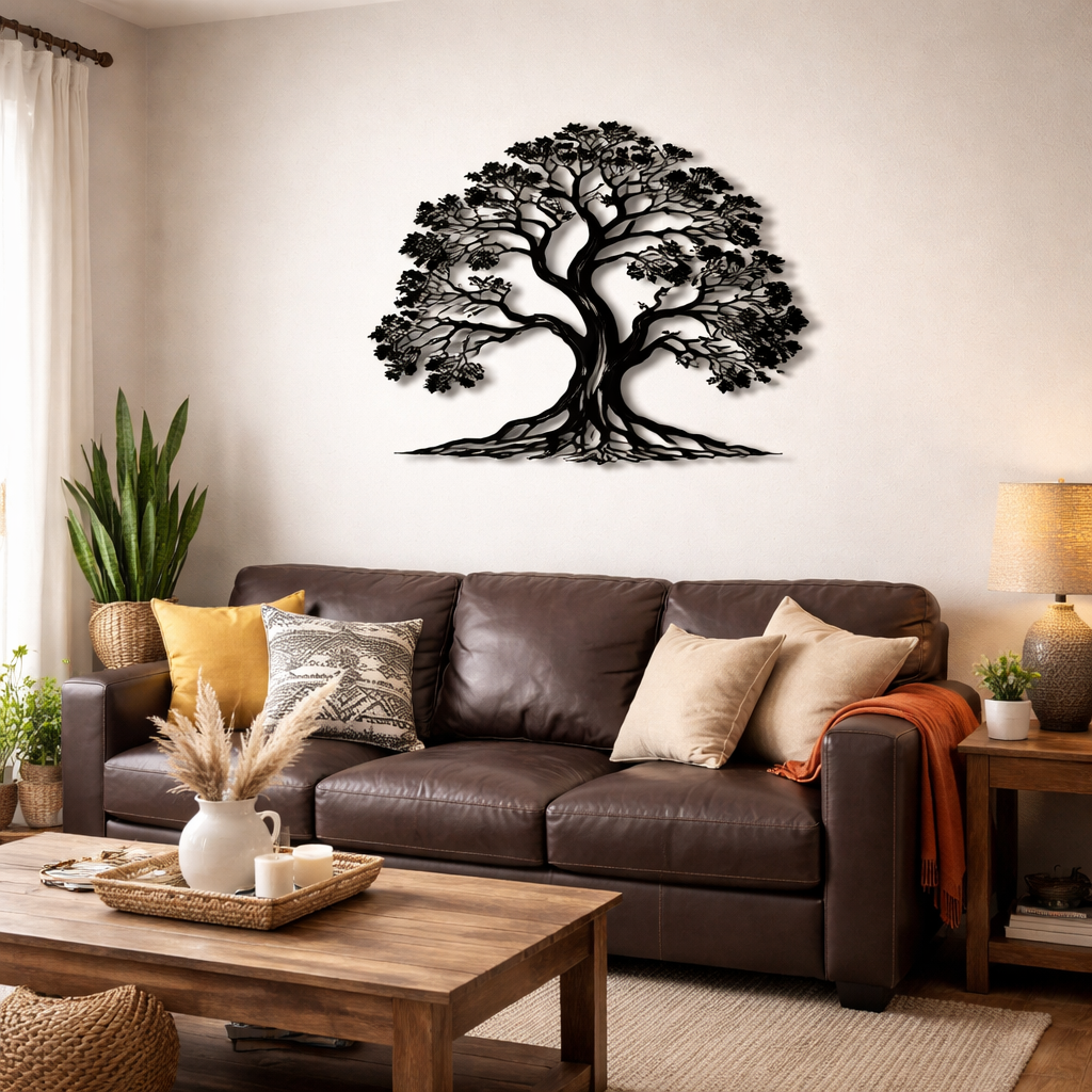 The Old Oak - Metal Wall Art