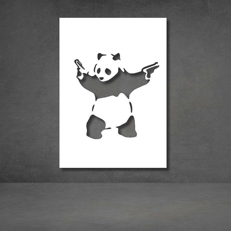 Banksy – Panda with Guns