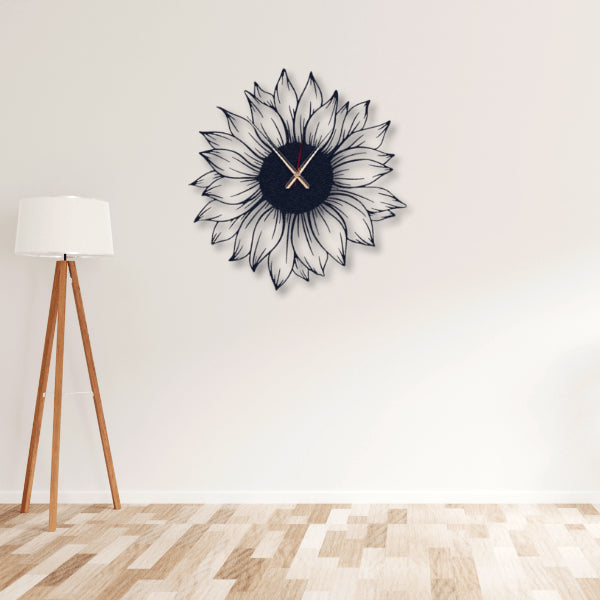 Sunflower Clock