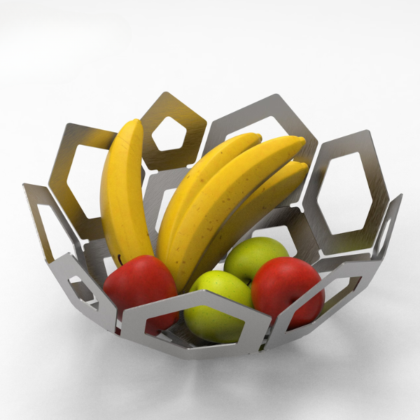Geometric Fruit Bowl