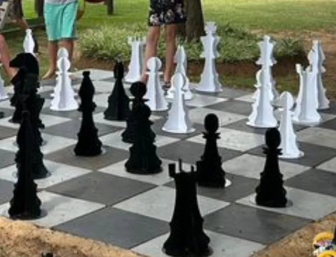 Giant Outdoor Metal Chess Set