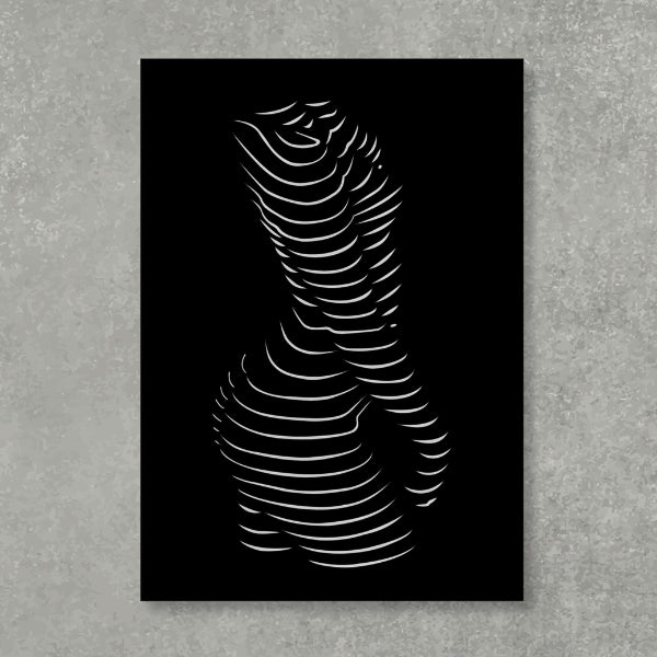 Naked Lady Silhouette