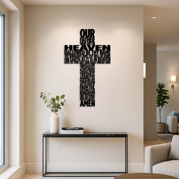 The Lords Prayer - Cross
