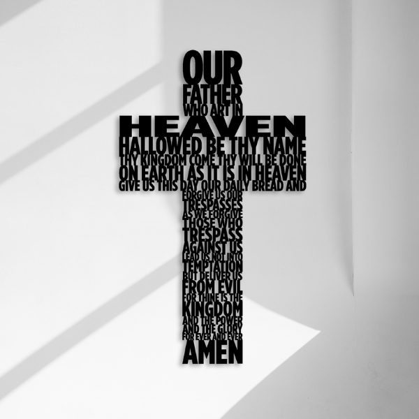 The Lords Prayer - Cross