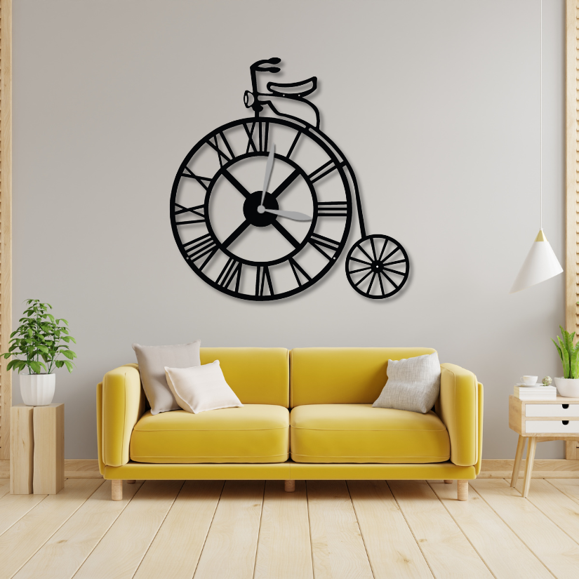 Penny Farthing Wall Clock