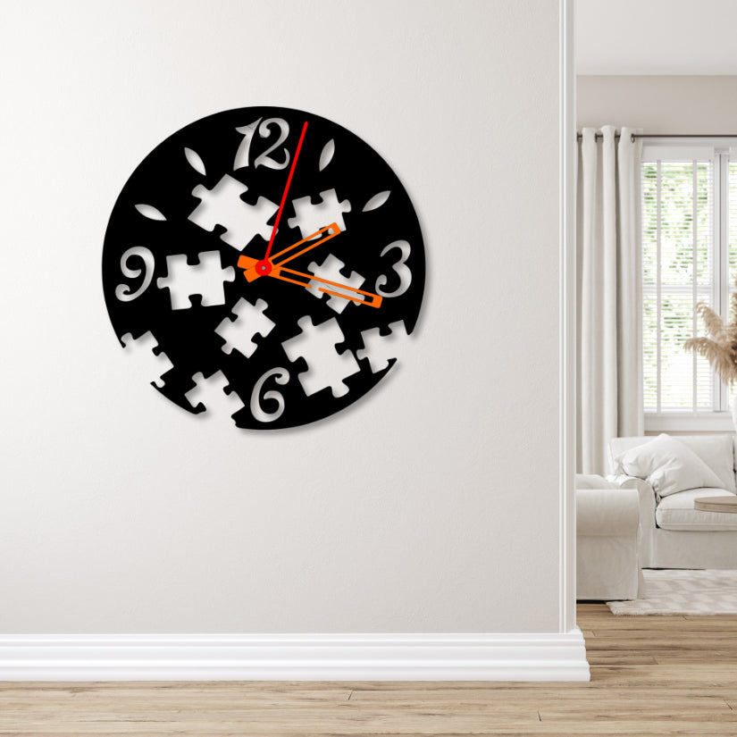 Puzzle Style Wall Clock