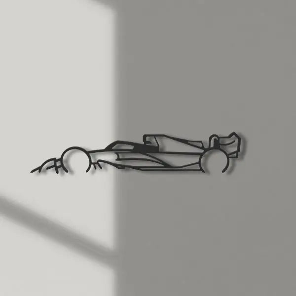 Formula 1 Silhouette – Side View