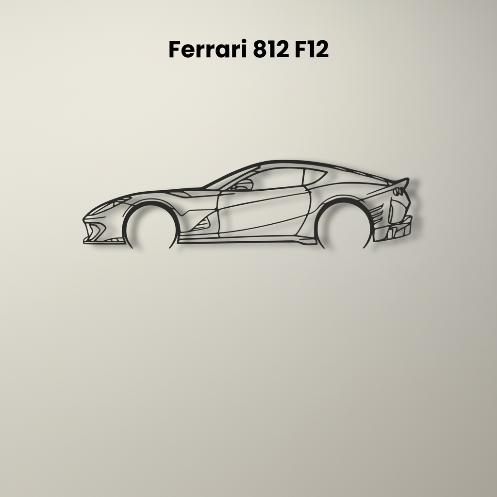 Enhanced Ferrari 812 F12