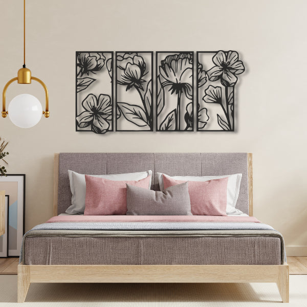 Flowers – 4 Panel