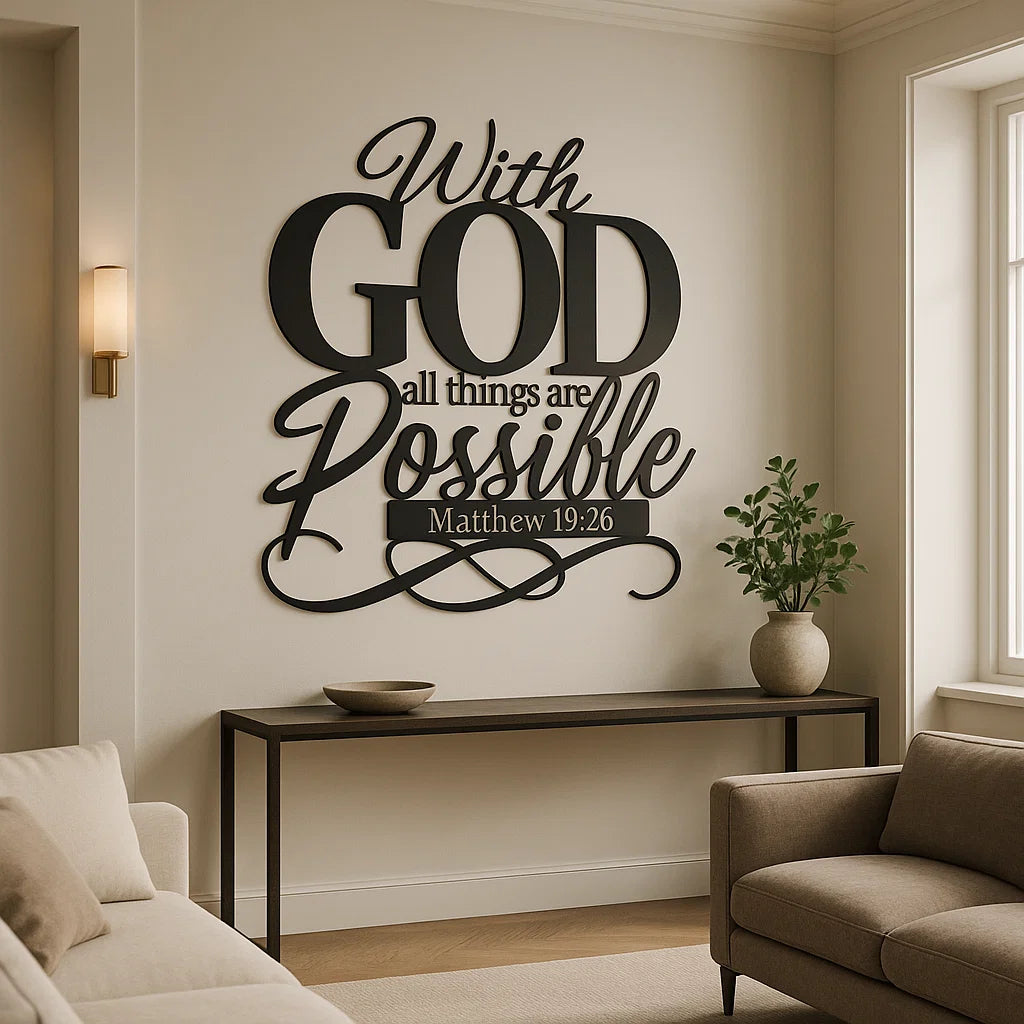 Matthew 19:26 Bible Verse