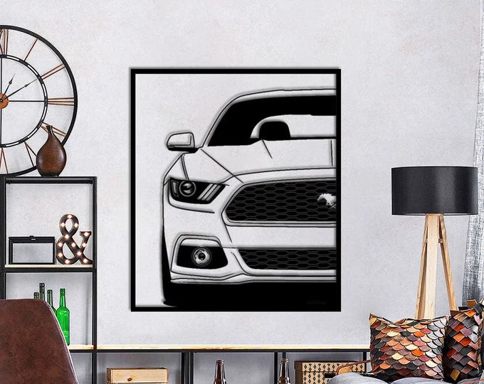 Ford Mustang – Framed
