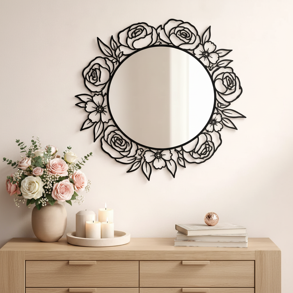 Romantic bedroom lifestyle shot