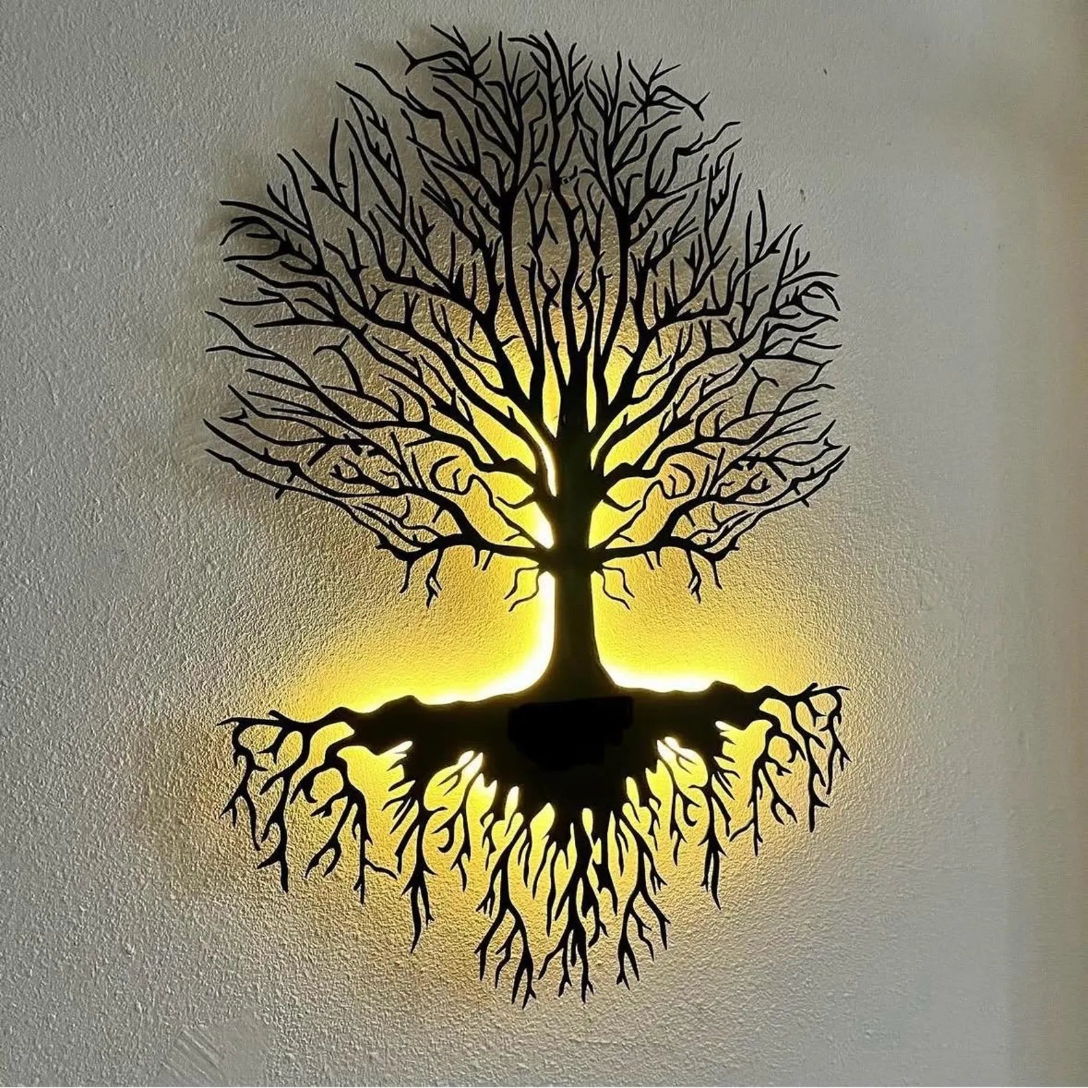 Rooted Tree of Life Metal Wall Art | Premium Outdoor & Indoor Decor