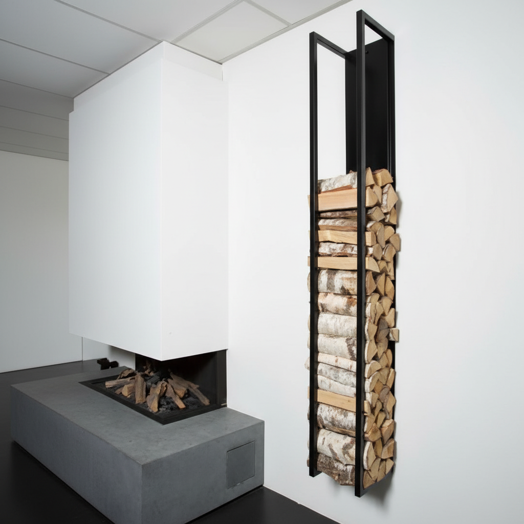 Stack Firewood Holder - Modern Interior